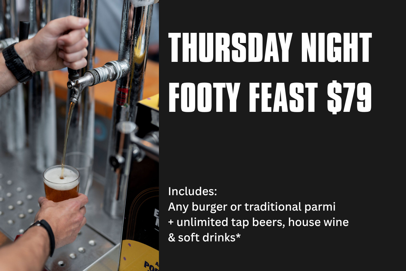 Thursday Night Footy Feast!